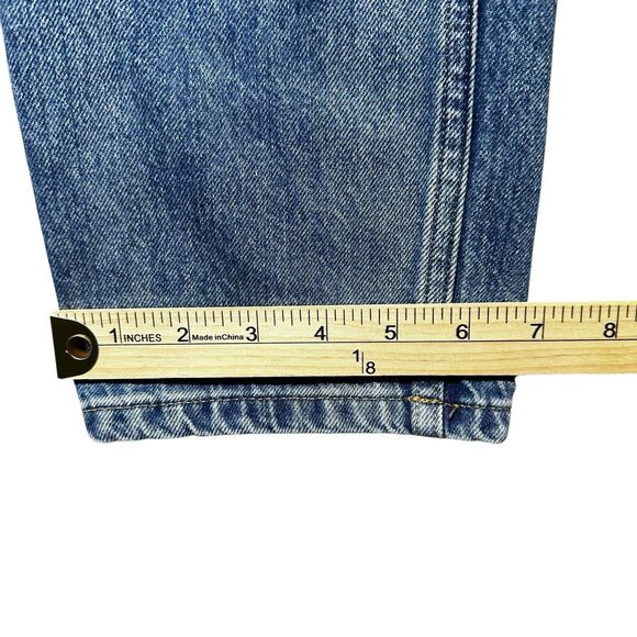 Everlane 90s Cheeky Straight Jeans Women’s 27 Crop Blue High Rise Button Fly - Picture 13 of 13